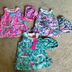 Three 18-24m sets of Lilly Pulitzer dresses